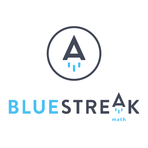 Blue Streak Math's Logo