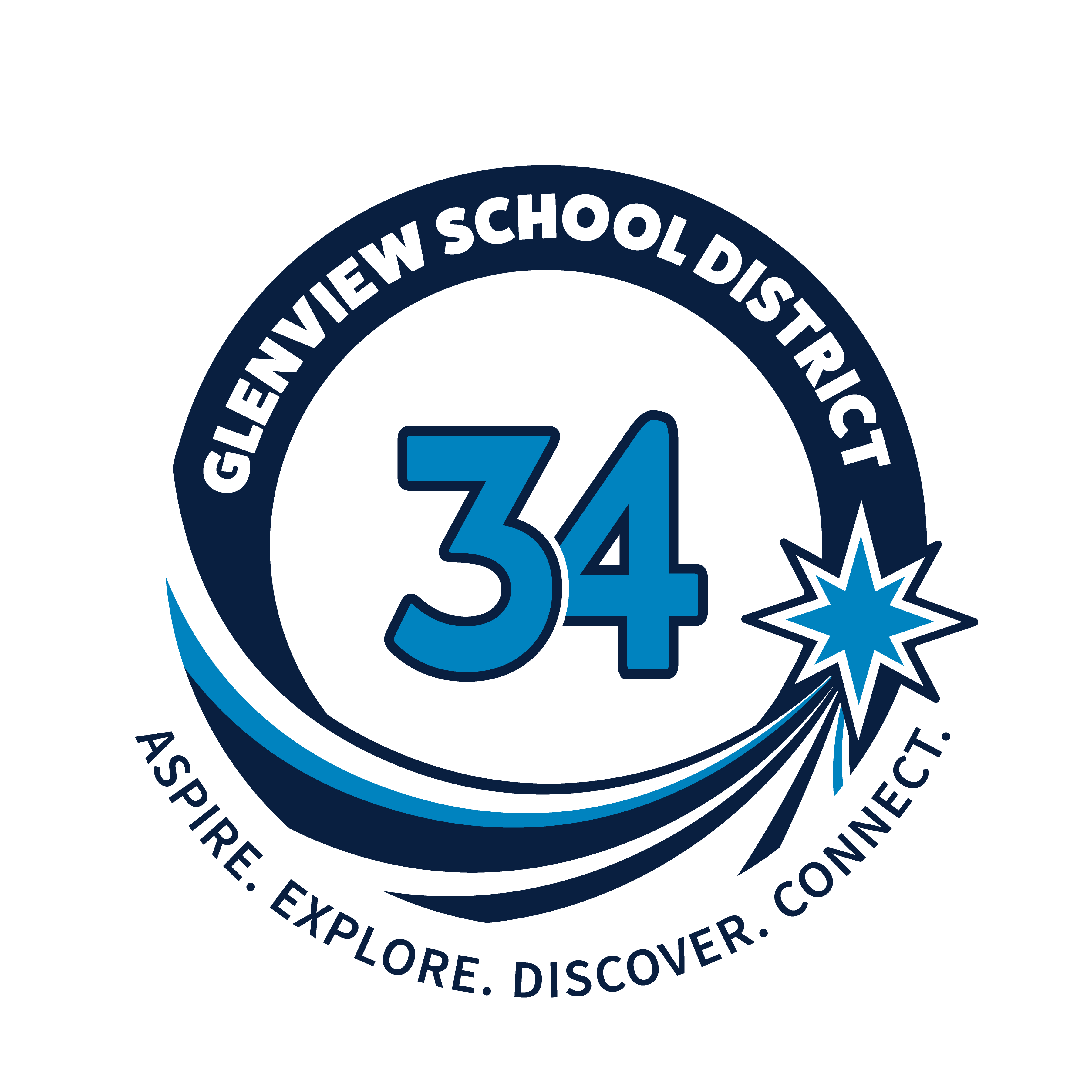 Glenview CCSD 34's Logo