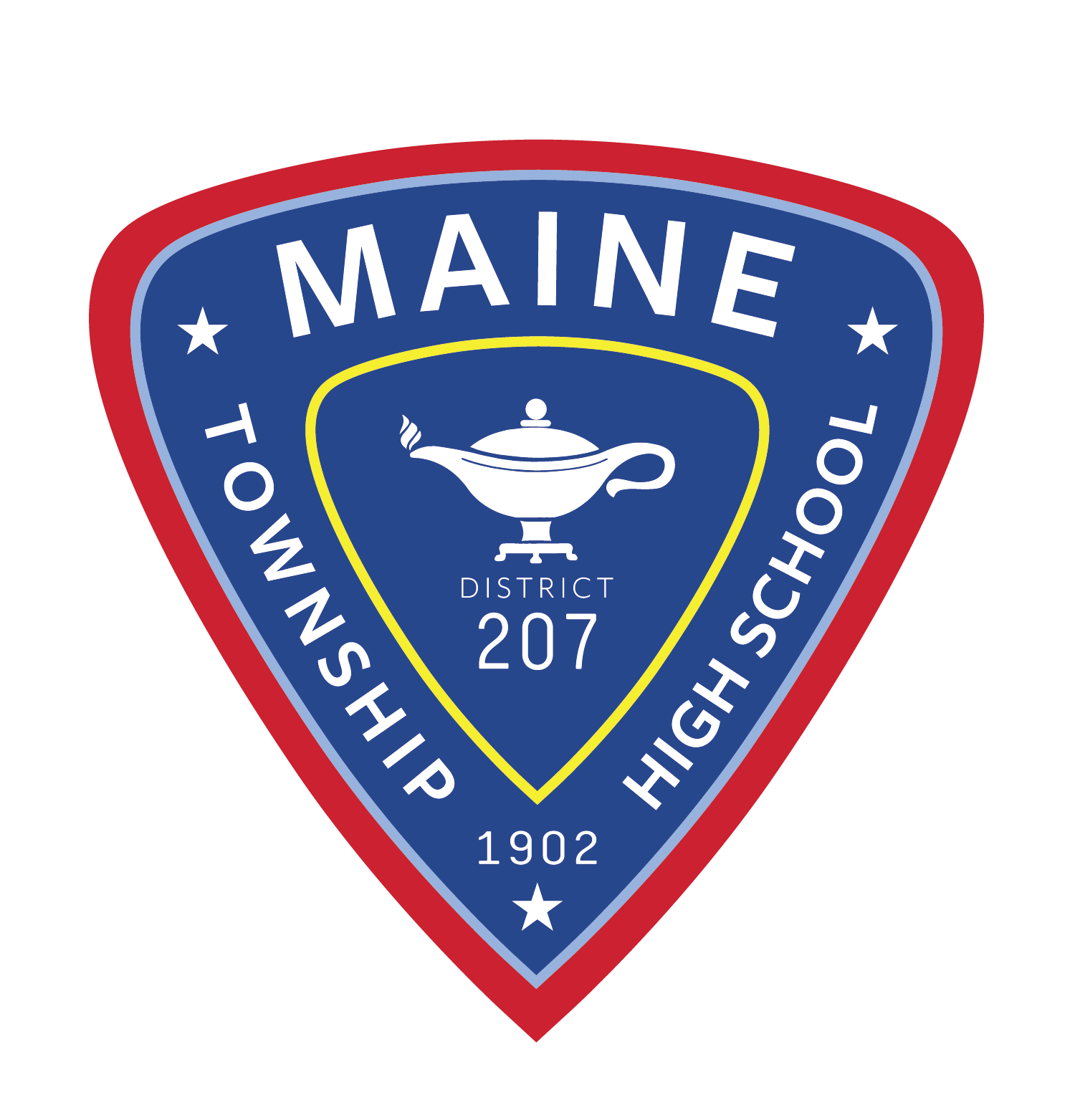 Maine Township High School District 207's Logo