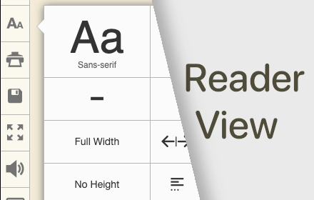 Reader View's Logo