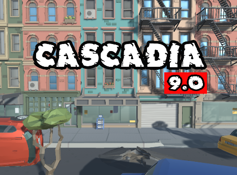 Cascadia 9 Game's Logo