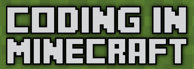 Coding in Minecraft's Logo