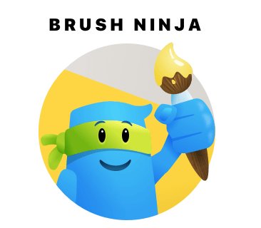 Brush Ninja's Logo