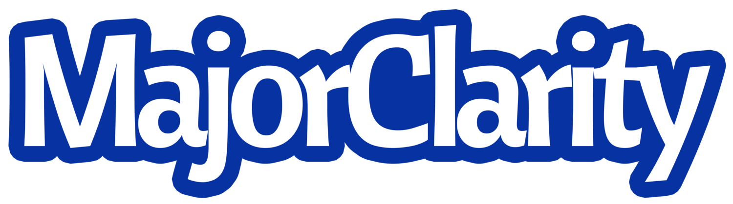 Major Clarity's Logo
