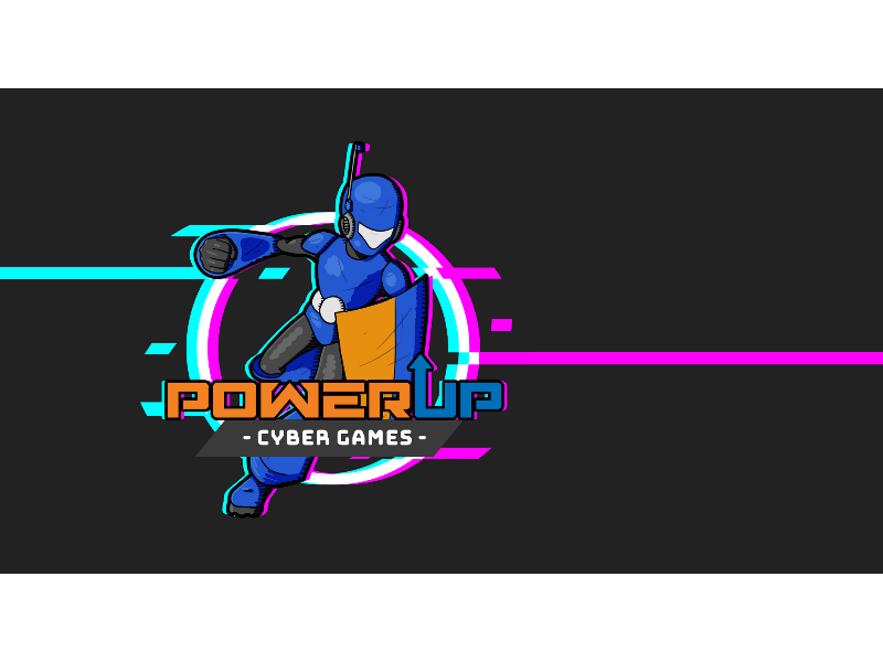 PowerUp Cyber Games's Logo