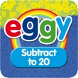 Eggy Subtract to 20's Logo
