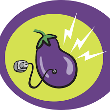 Electric Eggplant's Logo