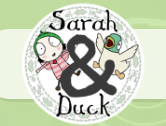 Sarah & Duck - A Day at the Park App's Logo