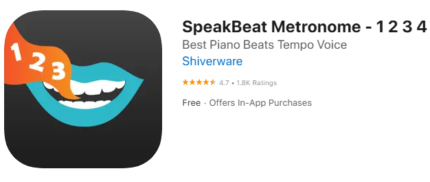 SpeakBeat Metronome's Logo