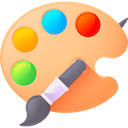 Paint Tool- Marker for Chrome's Logo