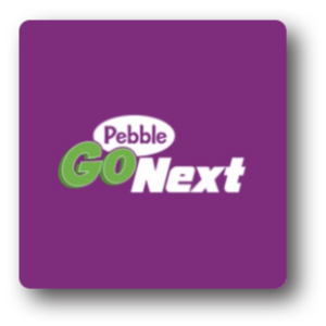 Pebble Go Next's Logo